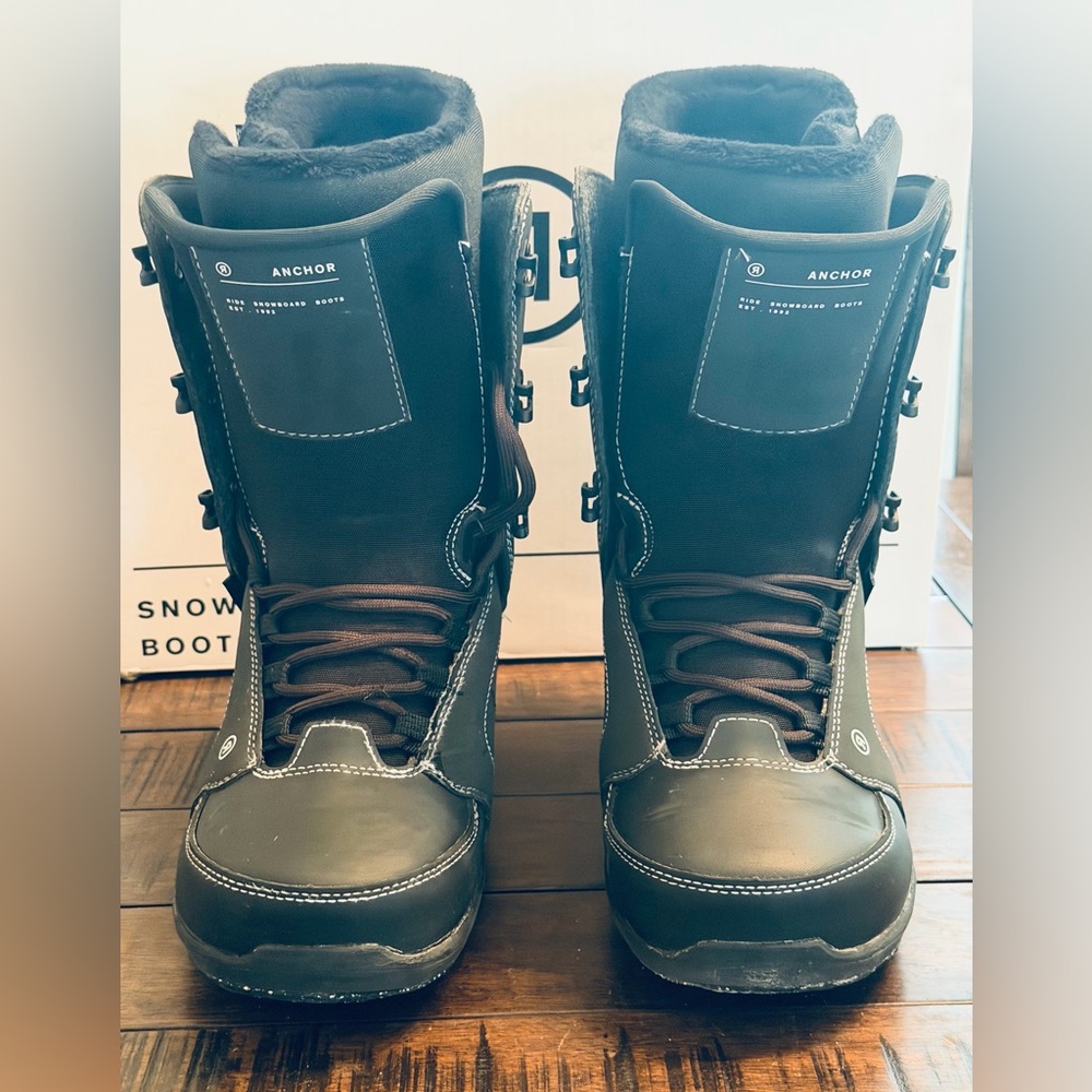 Anchor Men's Black Snow Boots